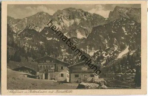 Kaindlhütte mit Scheffauer- und Zettenkaiser