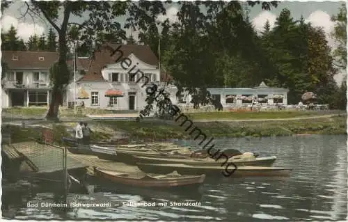 Bad Dürrheim - Salinenbad mit Strandcafé - Foto-AK - Verlag Erwin Burda Freiburg