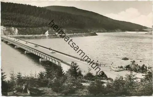 Okertalsperre im Harz - Foto-AK - Verlag Christel Rißler jr. Hamburg