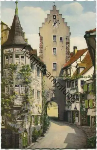 Meersburg - Obertor - Foto-AK - Verlag Erwin Burda Freiburg