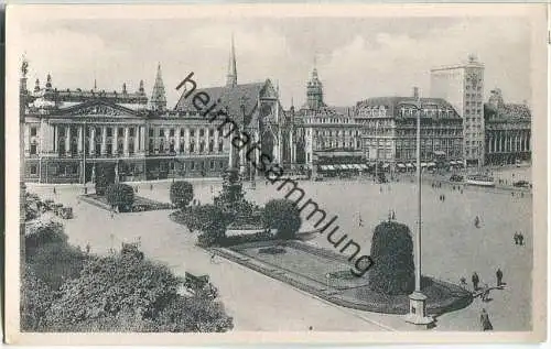 Leipzig - Augustusplatz - Verlag D. T. V.