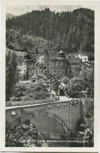 Landeck - Foto-AK - Verlag Risch-Lau Bregenz - gel. 1939