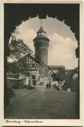 Nürnberg - Vestnerturm - Foto-Ansichtskarte