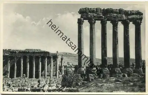 Libanon - Baalbek - Les deux Temples de Jupiter de Bacchus - Wakim Awad Baalbek (Liban)