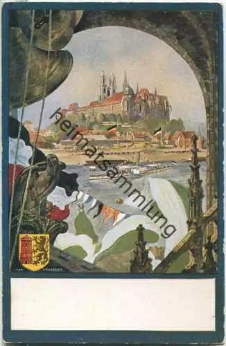 Meissen - Albrechtsburg - Künstlerkarte