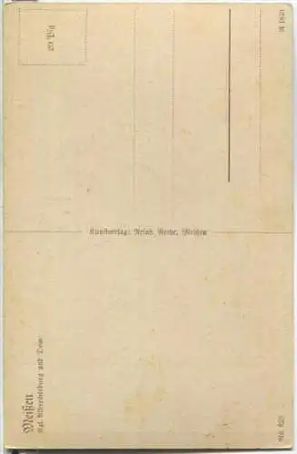 Meissen - Albrechtsburg - Künstlerkarte