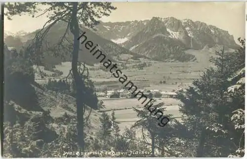 Walchsee - Zahmer Kaiser - Foto-Ansichtskarte