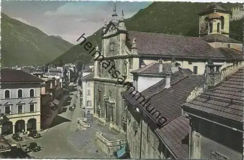 Bellinzona - La Collegiata - Foto-AK coloriert - Verlag Mayr