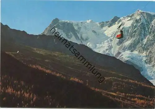 Macugnaga - Funivie S. Maurizio per il Monte Moro e Pizzo Bianco - AK Grossformat