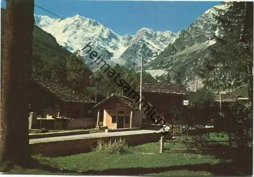 Macugnaga parete orientale del Monte Rosa - AK Grossformat