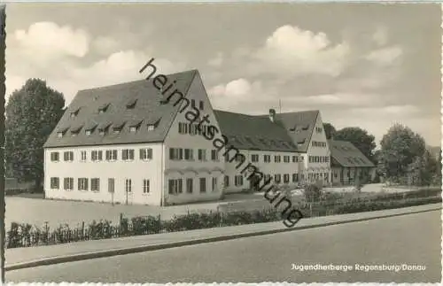 Regensburg - Jugendherberge - Wöhrdstr. 60 - Foto-Ansichtskarte