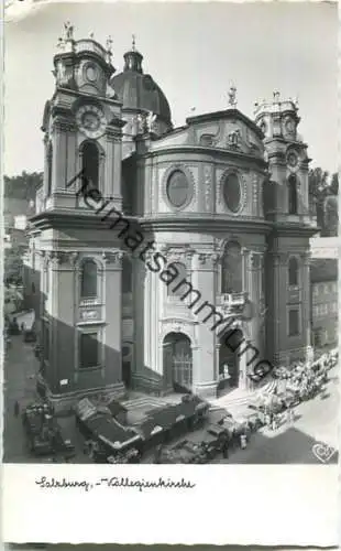 Salzburg - Kollegienkirche - Foto-Ansichtskarte