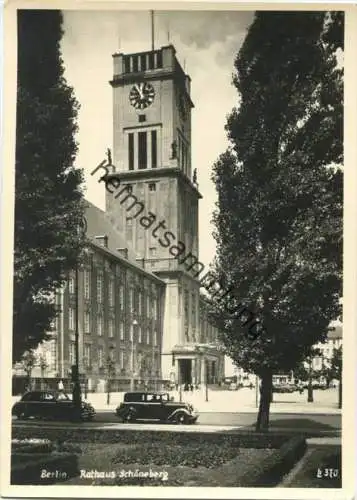 Berlin-Schöneberg - Rathaus - Foto-AK Großformat - Photo-Verlag R. Lissner Berlin