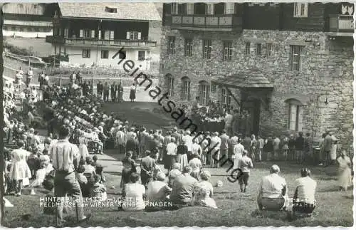 Hinterbichl - Feldmesse der Wiener Sängerknaben - Foto-Ansichtskarte