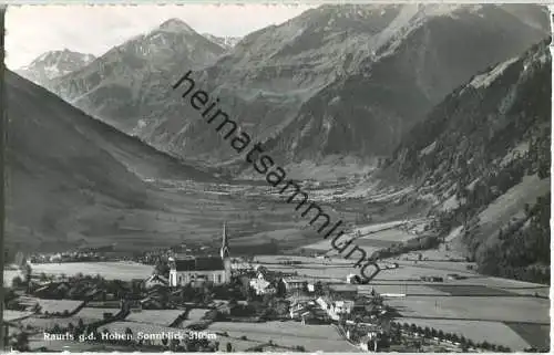 Rauris - Hoher Sonnblick - Foto-Ansichtskarte