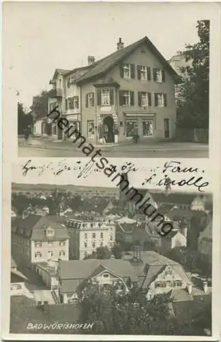 Bad Wörishofen - Foto-AK - gel.