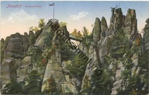 Jonsdorf - Nonnenfelsen - Verlag E. Wagner Söhne Zittau
