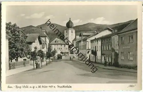 Lam - Marktplatz - Foto-Ansichtskarte