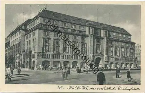 Berlin - Ka De We Tauentzienstrasse am U-Bahnhof Wittenbergplatz