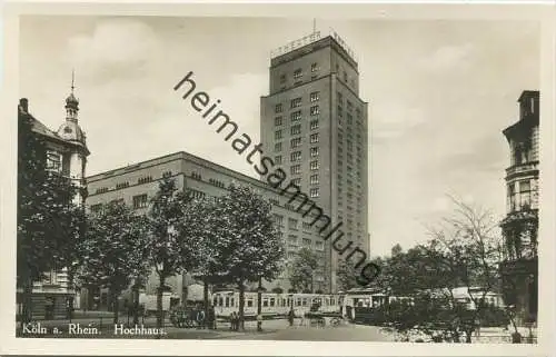 Köln - Hochhaus - Foto-AK 30er Jahre - Verlag I. W. B.
