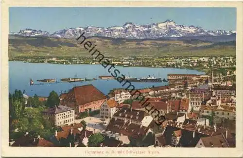 Konstanz - Alpenpanorama - Verlag C. Risch-Lau Bregenz