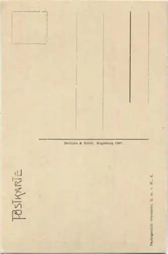 Konstanz - Husturm - Insel Hotel - Reinicke & Rubin Magdeburg 1907