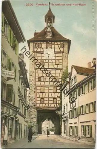 Konstanz - Schnetztor und Hus-Haus - Edition Photoglob Zürich