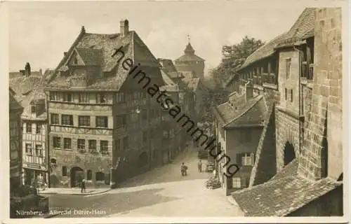 Nürnberg - Albrecht Dürer Haus - Foto-AK - Verlag Fr. Riegel Nürnberg 30er Jahre
