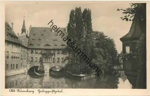 Nürnberg - Heiliggeistspital - Foto-AK - Verlag Liebermann & Co. Nürnberg 40er Jahre