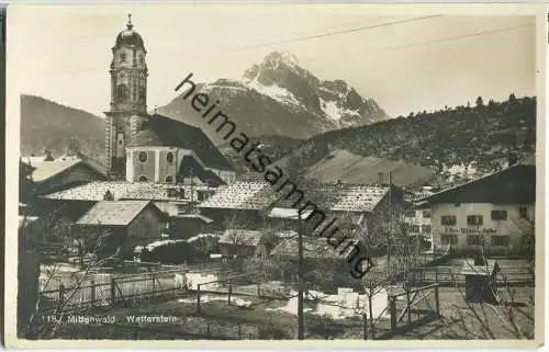 Mittenwald - Foto-Ansichtskarte - ohne AK-Einteilung