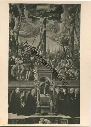 Georg Lemberger - Kreuzigung Christi - Leipzig - Museum der bildenden Künste - Foto-AK Grossformat