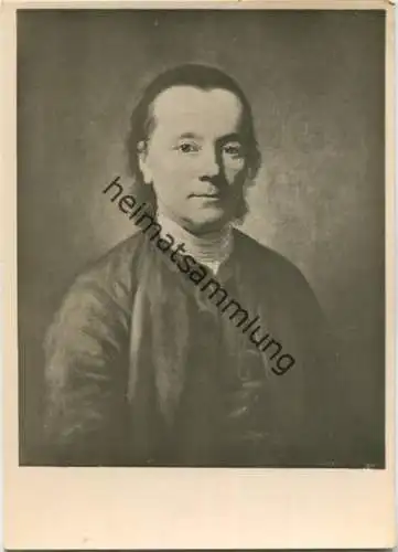 Anton Graff - Johann Samuel Nagel - Leipzig - Museum der bildenden Künste - Foto-AK Grossformat