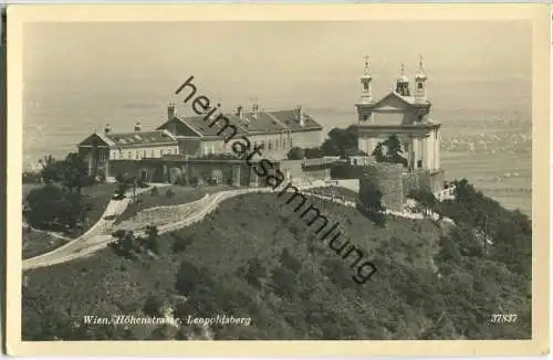 Wien - Höhenstrasse - Leopoldsberg - Foto-Ansichtskarte