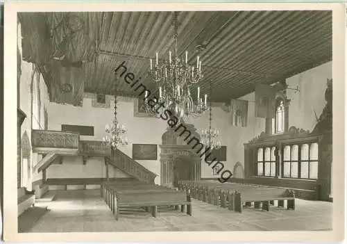 Regensburg - Altes Rathaus - Reichssaal - Foto-Ansichtskarte Großformat