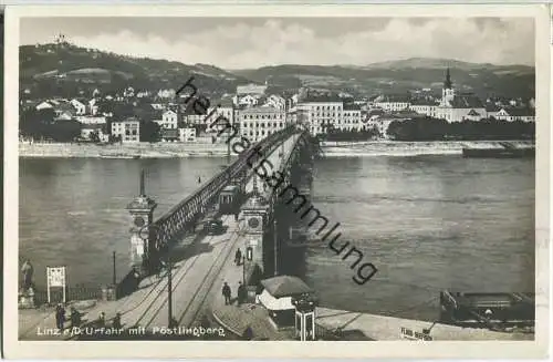 Linz - Urfahr mit Pöstlingberg - Foto-Ansichtskarte