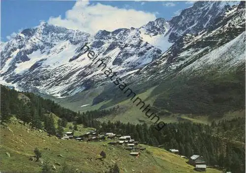 Fafleralp - Lötschental - Schinhorn - Beichpass - AK Grossformat