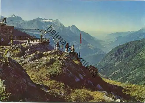 Champex - telesiege de la Breya - AK Großformat