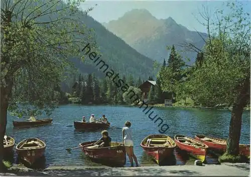 Champex - le lac et les Clochers d' Arpettaz - AK Grossformat