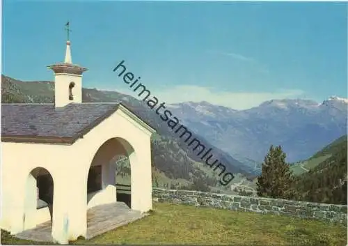 La Chapelle de Saint-Barthelemy au barrage de Cleuson - AK Grossformat - Airoffset SA La Chaux-de-Fonds