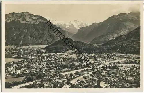 Interlaken - Foto-Ansichtskarte 1927 - Edition Photoglob Zürich