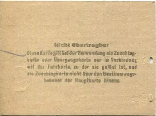 DR Fahrkarte 3. Kl von Neubrandenburg nach Berlin Stadtb - Fahrkarte zwei Personen 1937 44,00 RM