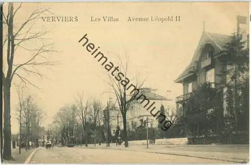 Verviers - Les Villas - Avenue Leopold II - Feldpost