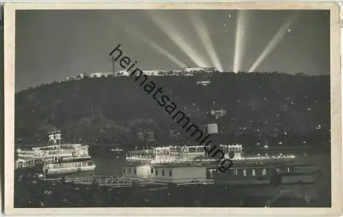 Budapest - Fahrgastschiff - XXXIV. Nemzeközi Eucharisztikus Kongresszus 1938 - Eucharistie-Kongress 1938