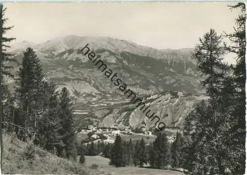 Barcelonnette-Le Sauze - Vue panoramique - Ansichtskarte Großformat