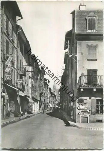 Barcelonnette - Rue Manuel - Ansichtskarte Großformat