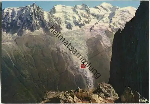 Chamonix - Mont Blanc - Telepherique Plan-Praz au Brevent - Ansichtskarte Großformat
