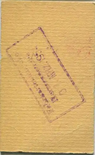 Berlin - Schülermonatskarte zur Fahrt auf der Stadt- Ring- und Nordsüdbahn - Preisstufe 1 1954