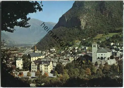 Visp - Gesamtansicht - Ansichtskarte Großformat