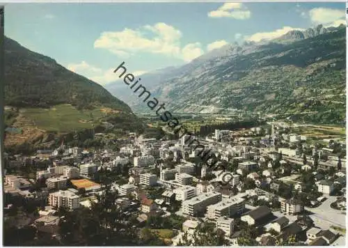 Visp - Gesamtansicht - Ansichtskarte Großformat