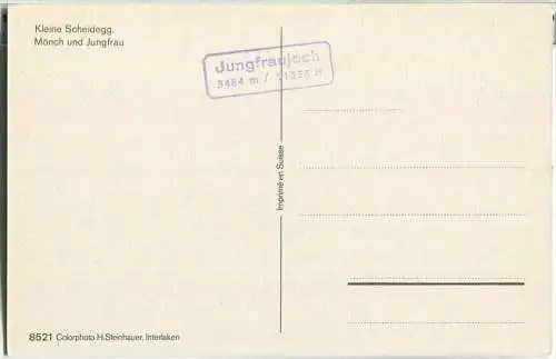 Kleine Scheidegg - Mönch - Jungfrau